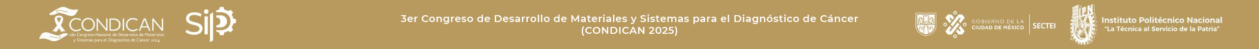 3er Congreso Nacional de Desarrollo de Materiales y Sistemas para el Diagnóstico de Cáncer